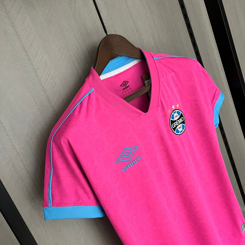 CAMISA GRÊMIO FEMININA OUTUBRO ROSA 23/24