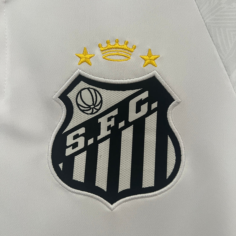 Camisa 24∕25 Santos home all sponsors