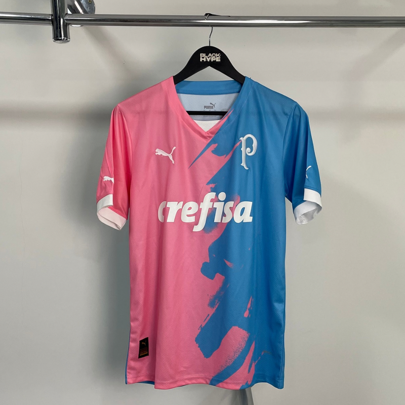 Camisa do Palmeiras 23/24  - Rosa e Azul