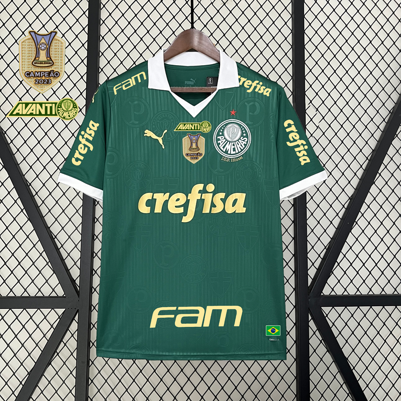 Camisa 2024∕25 Palmeiras home+All sponsors