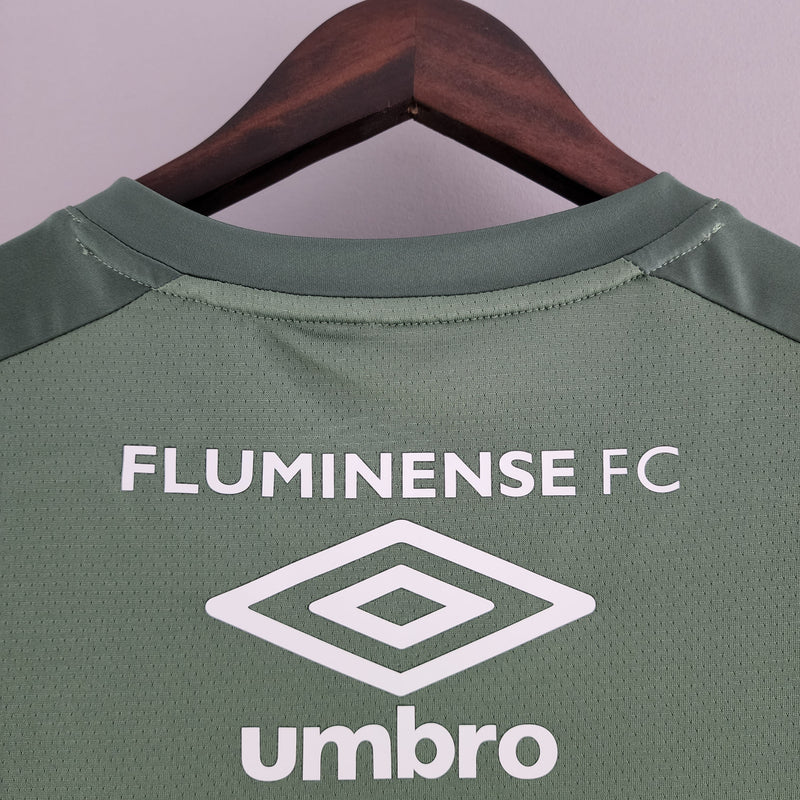 CAMISA FLUMINENSE FEMININA VERDE TREINO 22/23