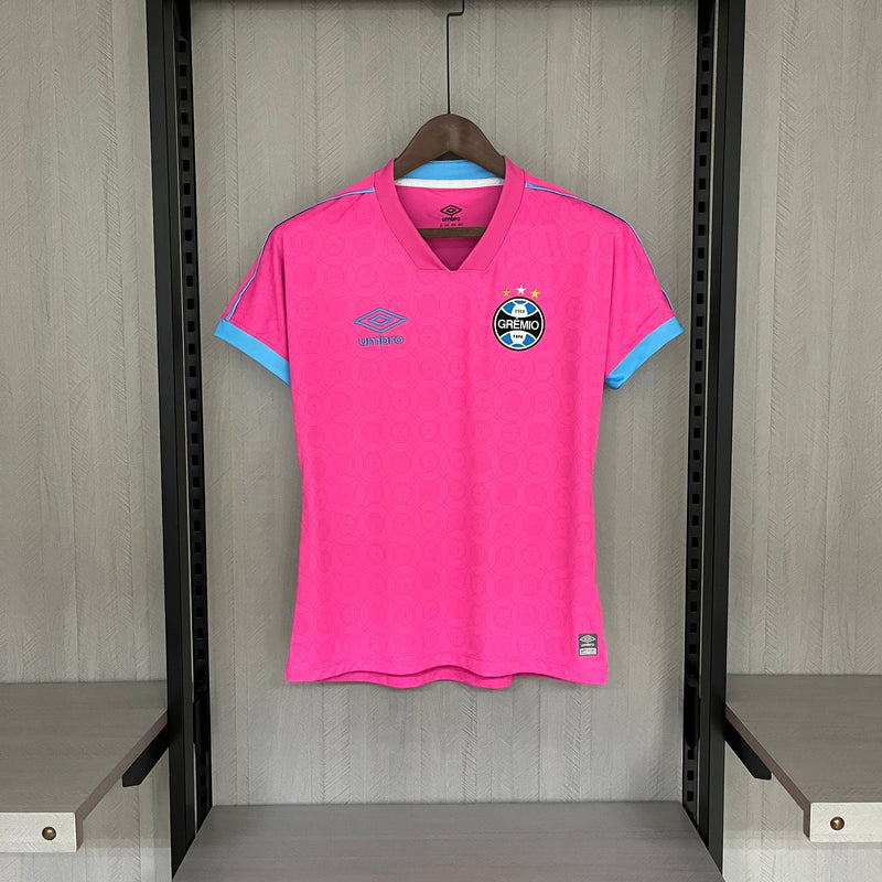 CAMISA GRÊMIO FEMININA OUTUBRO ROSA 23/24