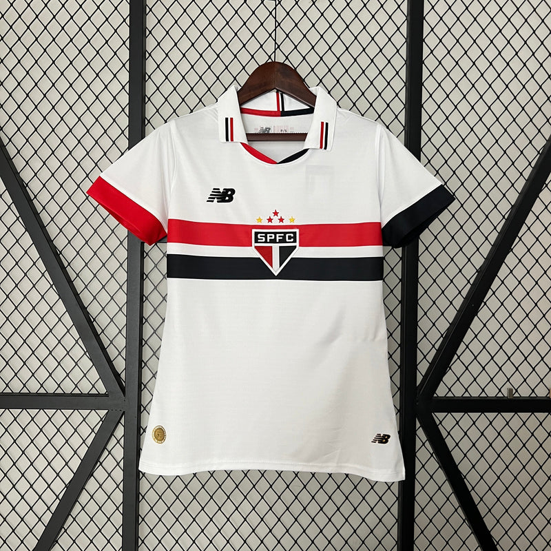 CAMISA SÃO PAULO FEMININA HOME 24/25