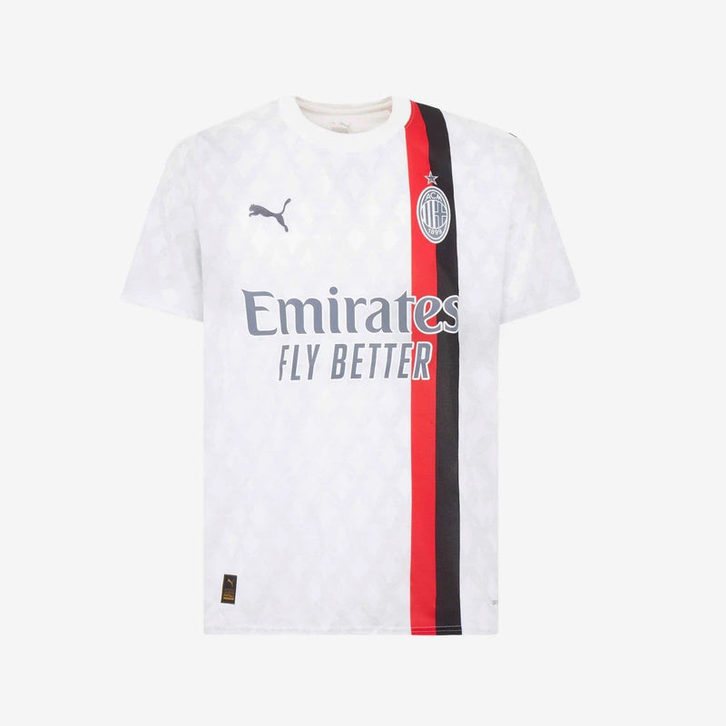 Camisa Milan Away 23/24 s/n° Torcedor Feminina - Branca