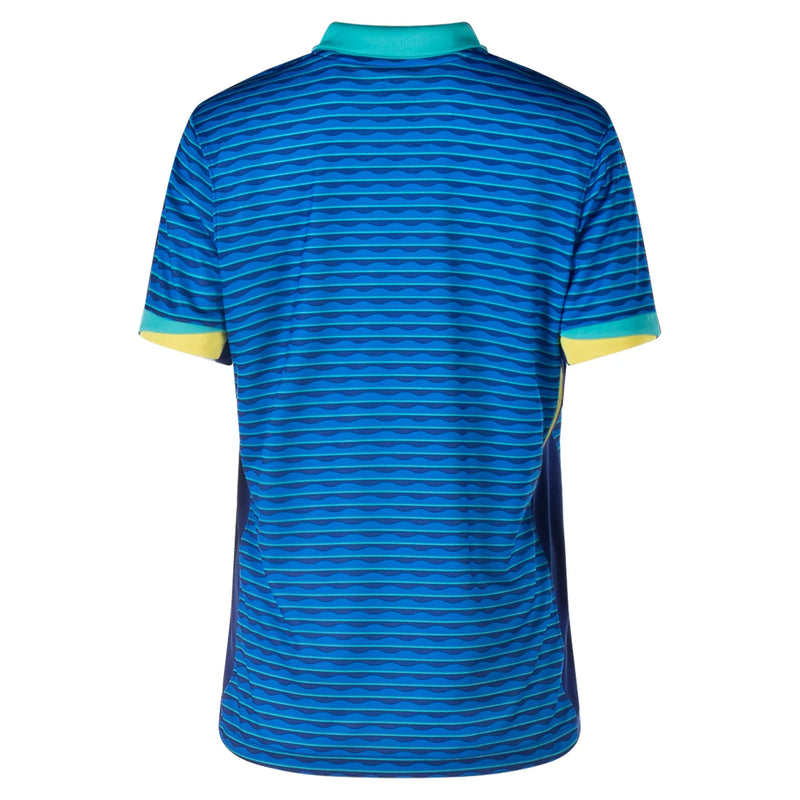 Camisa Brasil Feminina Away 2024 - Azul