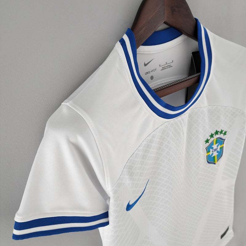 Camisa Feminina Seleção Brasil Nike 2022 - Branca - Conceito Branca