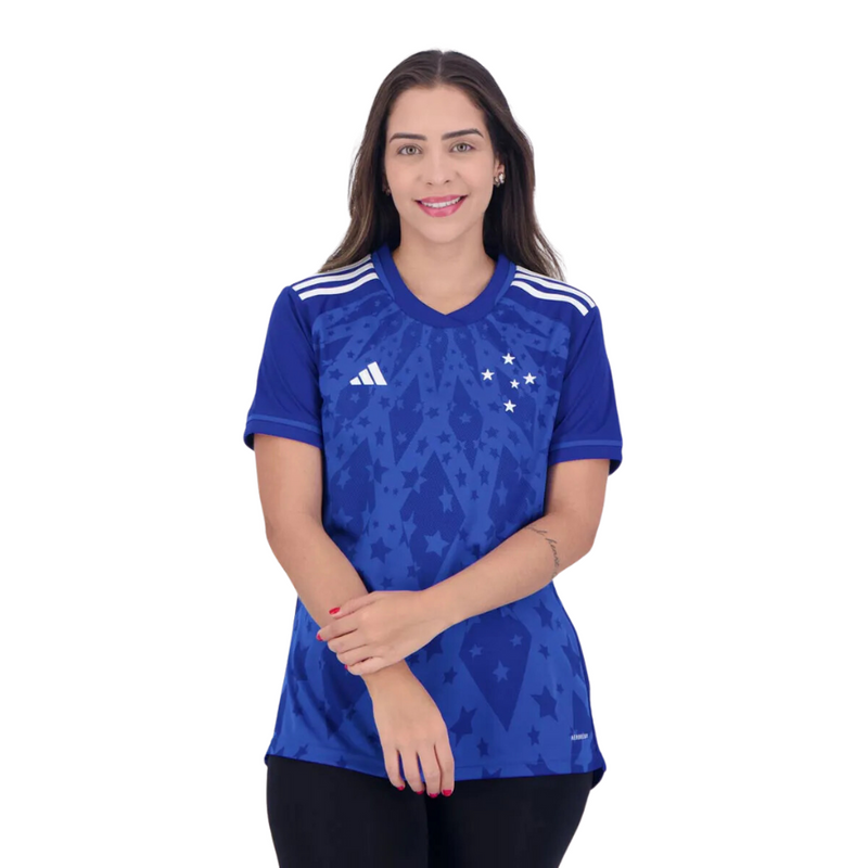 Camisa Cruzeiro Titular 24/25 - Adidas Torcedor Feminina