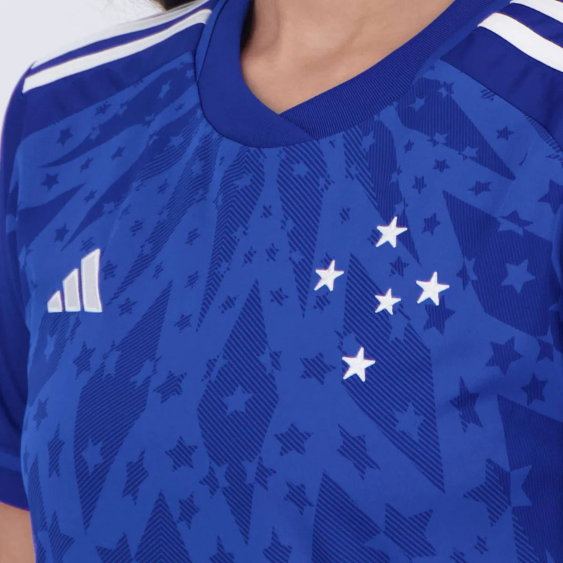 Camisa Cruzeiro Titular 24/25 - Adidas Torcedor Feminina