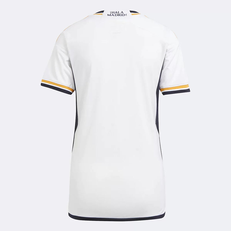 Camisa Real Madrid Home 23/24 s/n° Torcedor Adidas Feminina - Branca