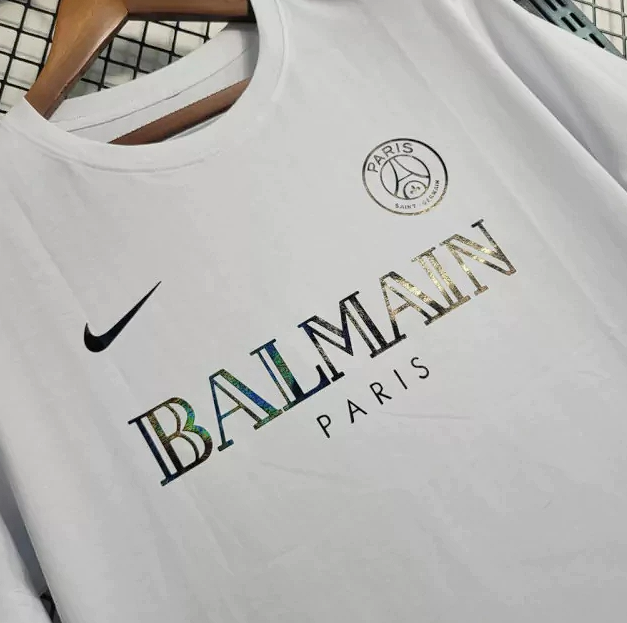 Camisa PSG 23/24 Lançamento Edição Especial Balmain Paris