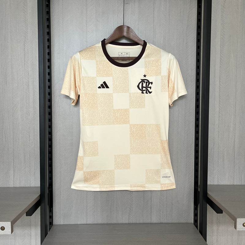 CAMISA FEMININA FLAMENGO PRÉ-JOGO 24/25