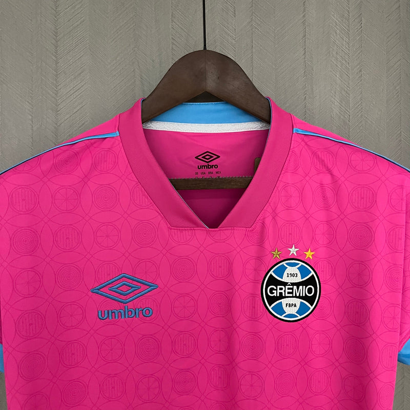 CAMISA GRÊMIO FEMININA OUTUBRO ROSA 23/24