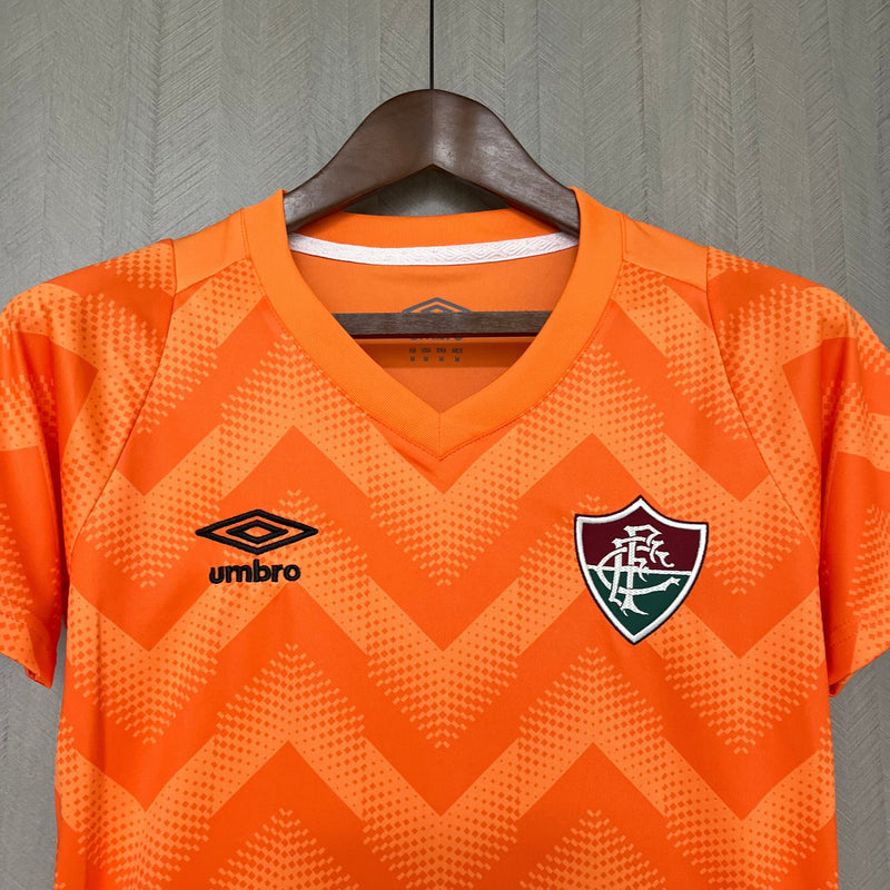 CAMISA FEMININA FLUMINENSE GOLEIRO LARANJA 24/25