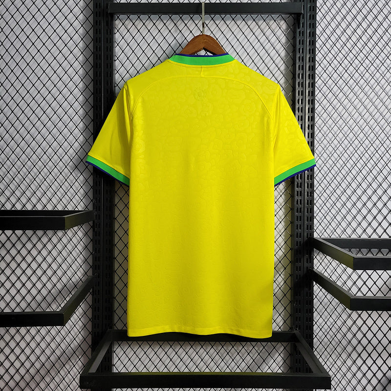 Camisa Brasil Copa do Mundo l 22/23 Amarela