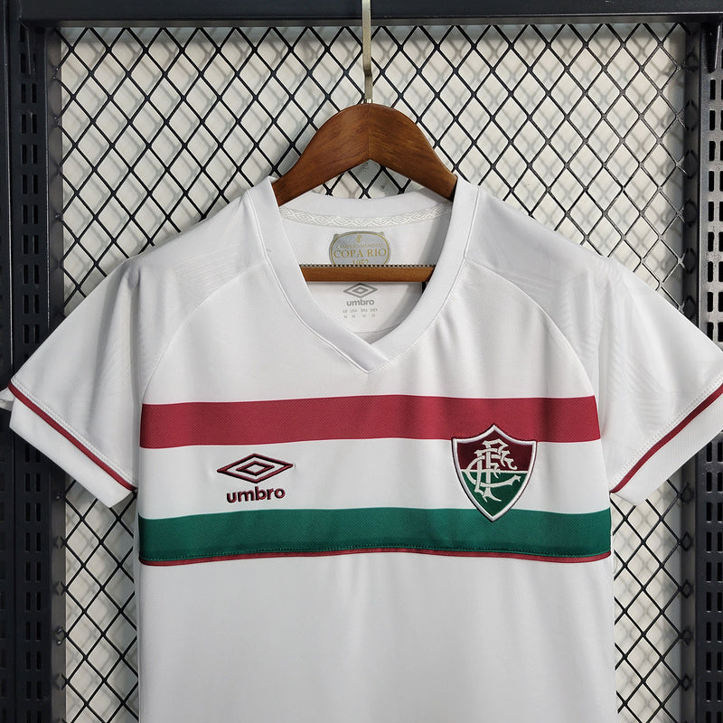 Camisa Feminina Fluminense Away II 23/24 - Branco