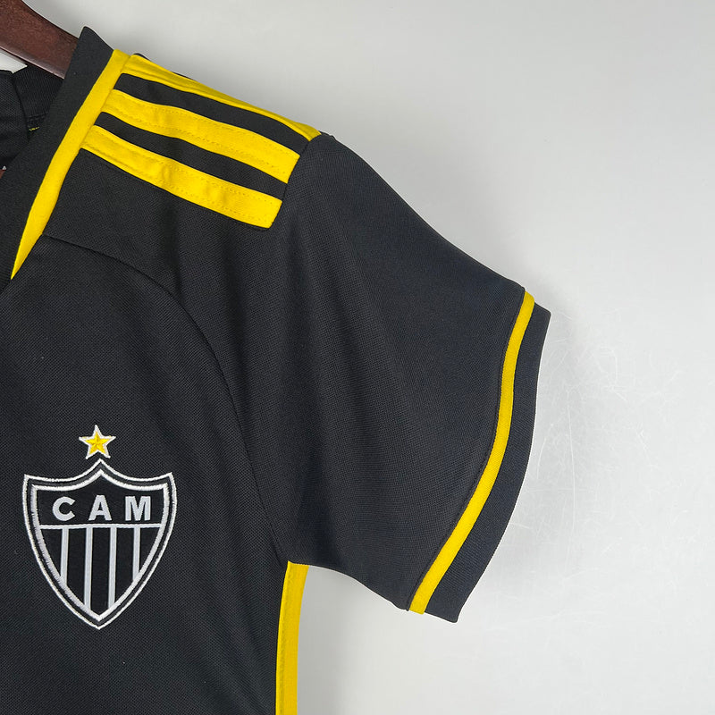 Camisa Feminina Atlético Mineiro III 23/24 Adidas - Preto