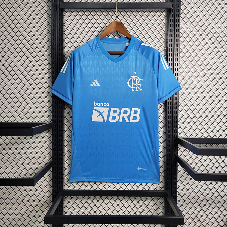 Camisa do Flamengo Goleiro 23/24 - Azul