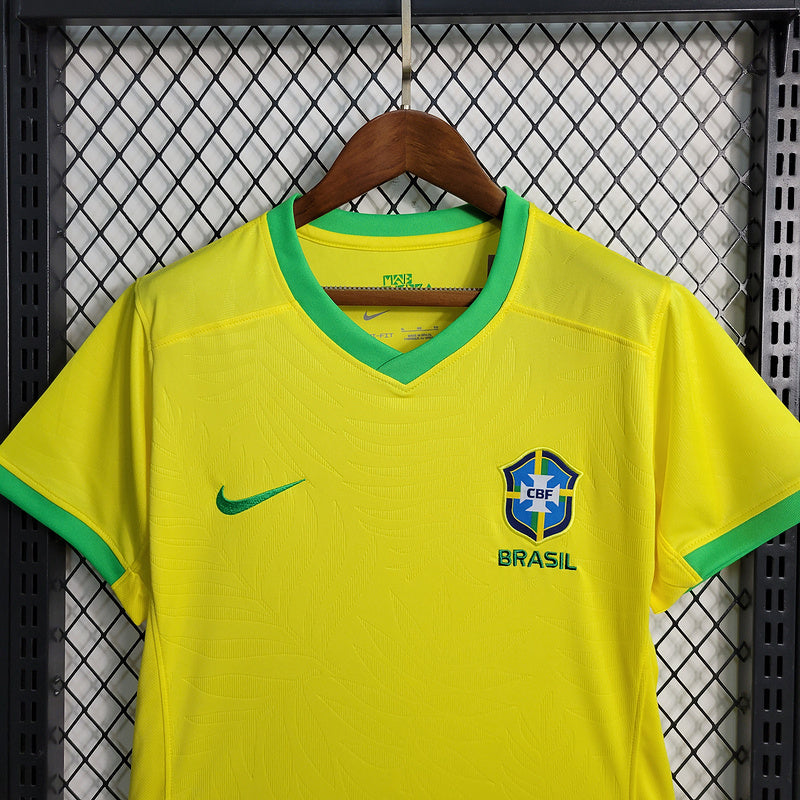 Camisa Seleção Brasil Feminino l 22/23 - Amarelo