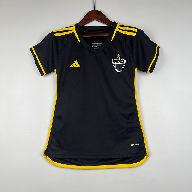 Camisa Feminina Atlético Mineiro III 23/24 Adidas - Preto