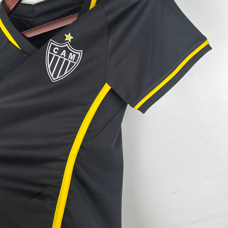 Camisa Feminina Atlético Mineiro III 23/24 Adidas - Preto