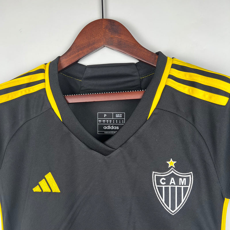 Camisa Feminina Atlético Mineiro III 23/24 Adidas - Preto