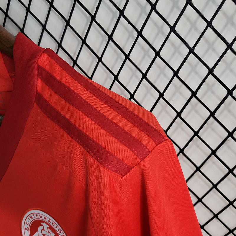 Camisa Internacional I 23/24 Adidas - Vermelho