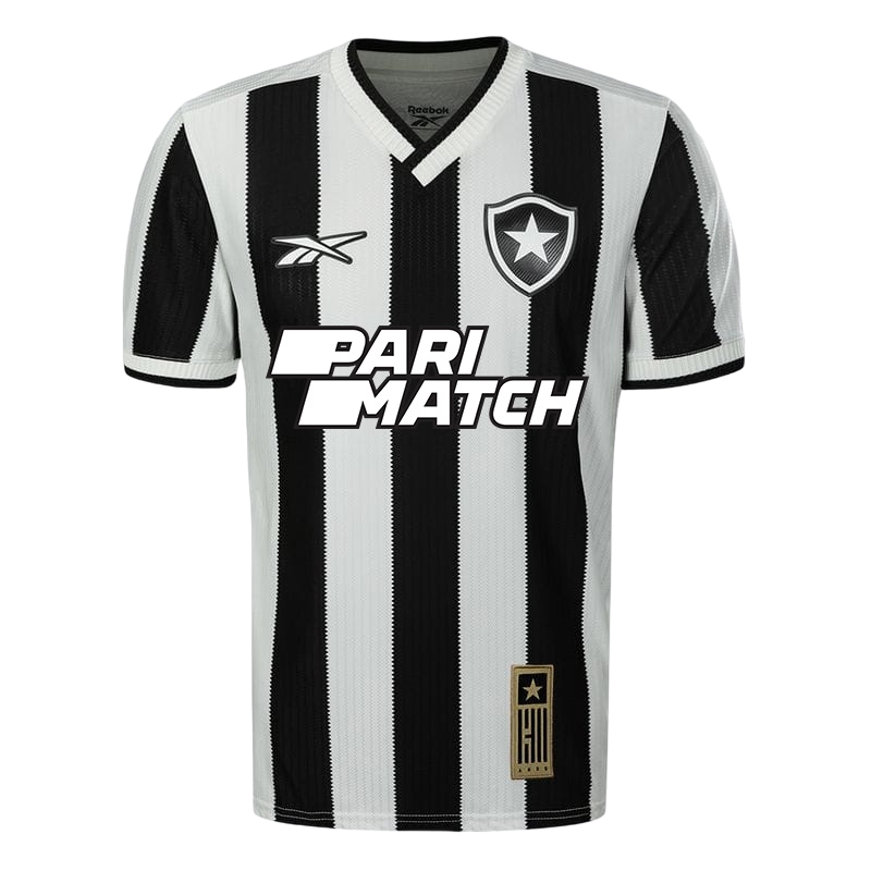 Camisa Botafogo Feminina Home 24/25 - Preta e Branca