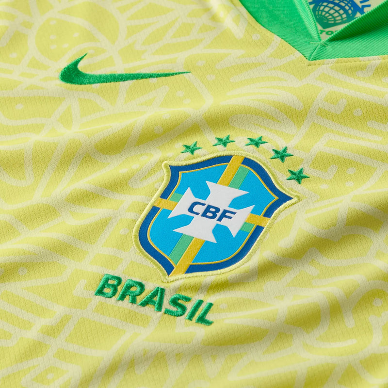 Camisa Brasil Home 2024 - Amarela