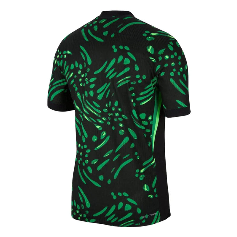 Camisa Nigéria Away 24/25 - Preta e Verde