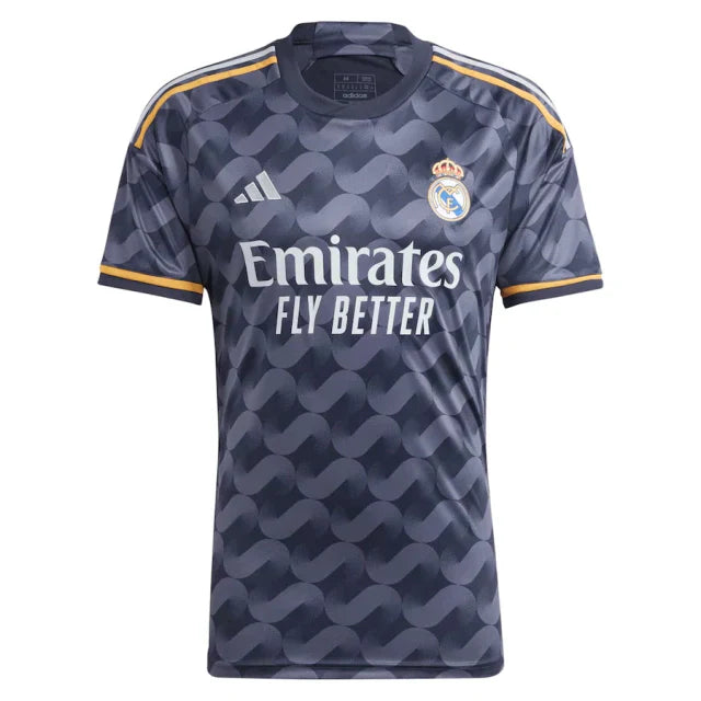 Camisa Real Madrid Away 23/24 s/n° Torcedor Masculino - Preto