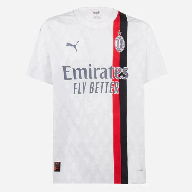 Camisa Milan Away 23/24 s/n° Torcedor Masculino - Branco